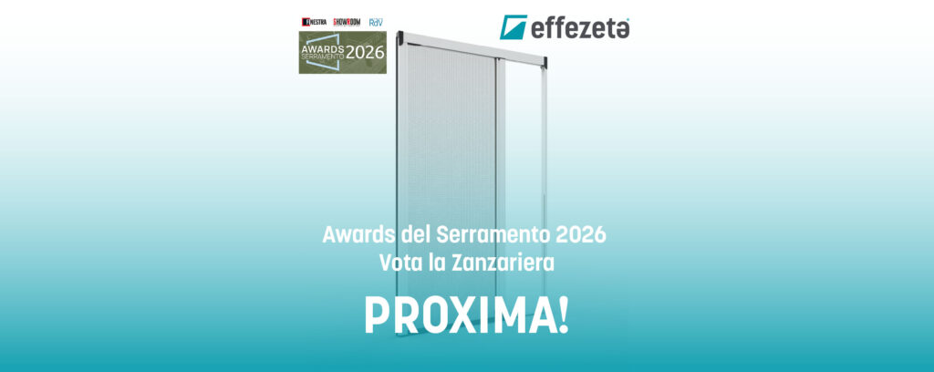 zanzariera proxima awards del serramento 2026 effezeta